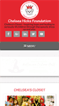 Mobile Screenshot of chelseahicksfoundation.org